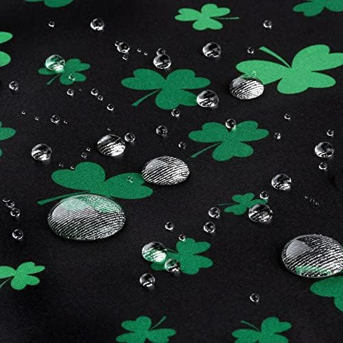 Shamrock St. Patricks Day Delantal De Media Cintura Con 3 Bo