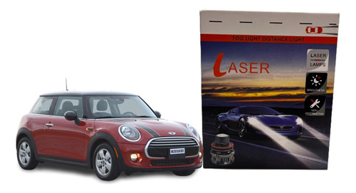 Luces Cree Led Laser  Mini Cooper S (instalación)