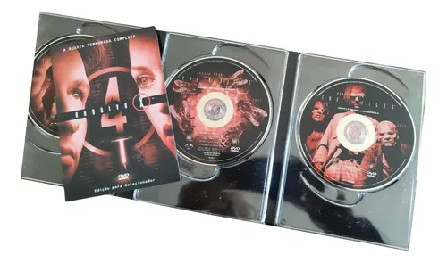 Box Dvd Arquivo X - Quarta Temporada Completa | MercadoLivre