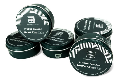 Pomada Para Cabello Tgg Strong Pomade Pack De 6 120g C/u