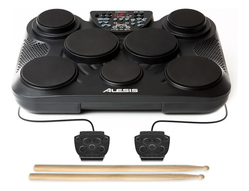 Batería Electrónica Alesis Compactkit 7 Portátil C/ Pedales