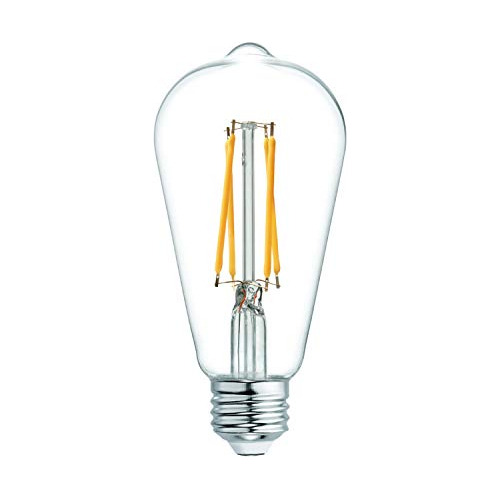 Ge Lighting Bombillas Led Estilo Edison Vintage, 6 W (equiva