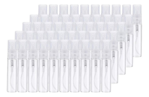 50pcs 5ml Mini Frascos De Pl¡sticorecargables De Perfume Mungqube