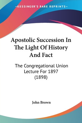 Libro Apostolic Succession In The Light Of History And Fa...