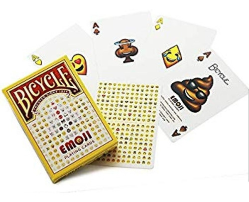 Bicycle Emoji / Poker Baraja Naipe Cardistry