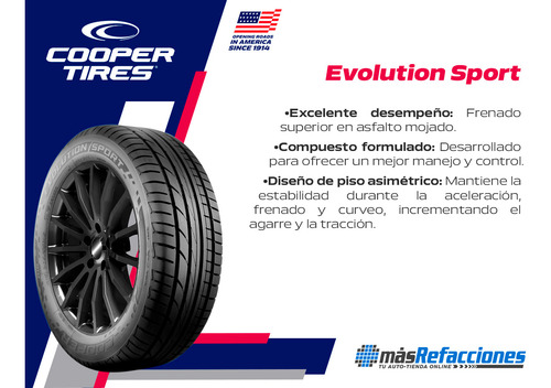 Llanta 235/75r15 Cooper Cs1 105t Blk