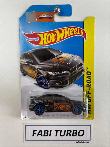 Hot Wheels 2008 Lancer Evolution Super T-hunt Superized 2015