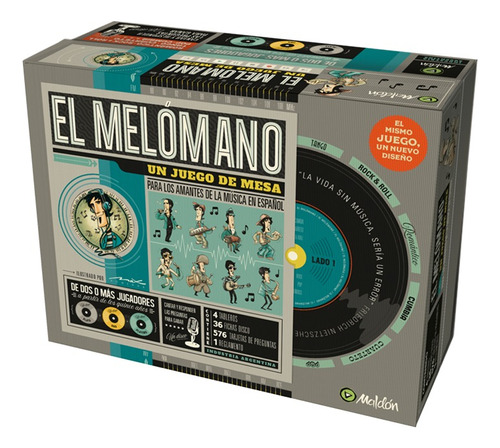 El Melomano Juego De Mesa - Original Maldon 