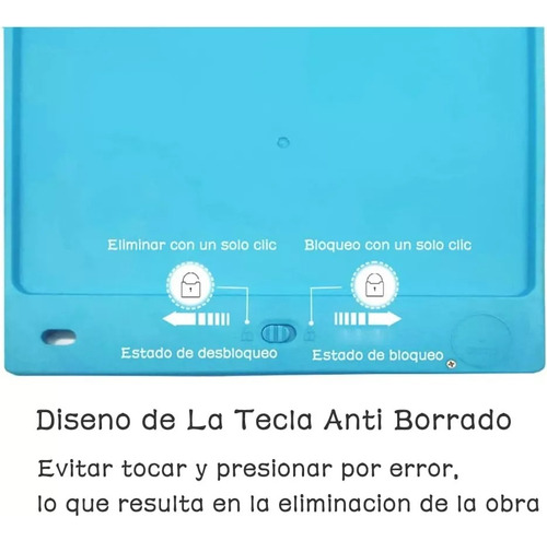 Pizarron Magico Tableta De Escritura Lcd-tablero De Dibujo