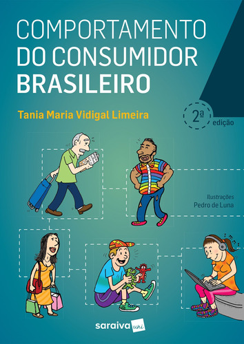 Comportamento do consumidor brasileiro, de Limeira, Tania Maria Vidigal Maria Vidigal. Editora Saraiva Educação S. A., capa mole em português, 2017
