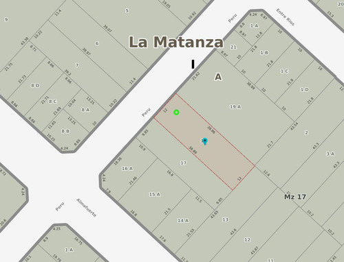Lote 466 M² Zona Centro - Ideal Desarrollo Inmobiliario - S.justo (ctro)