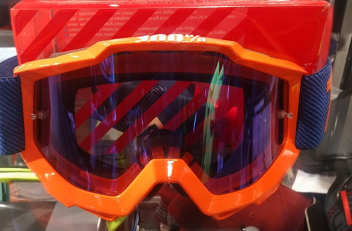 Imagen 2 de 5 de Antiparras 100% Accuri Youth Origami- Mirror Blue Lens