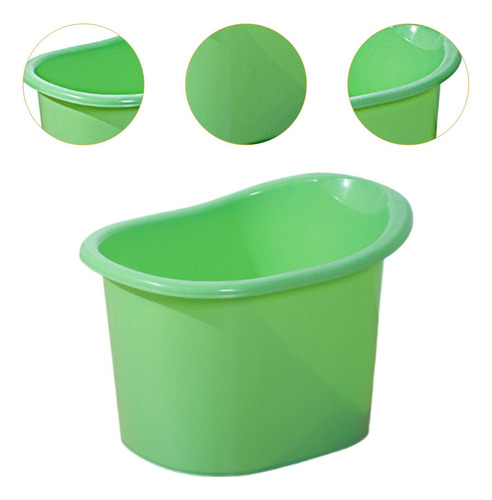 Cubo De Ducha Para Bebés, Bañera Infantil Verde