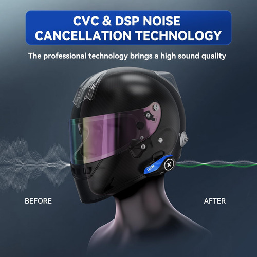 Auriculares Bluetooth De Casco De Motocicleta Lexin G2p, Sis