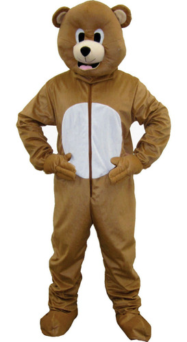 Disfraz Talla X Large Para Niño De Mascota De Oso Halloween