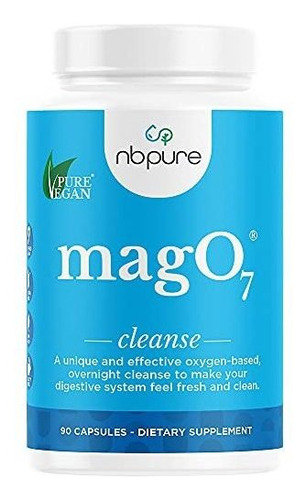 Nbpure Mag O7 Oxygen Digestive System Cleanser Capsules, 90