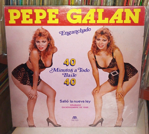 Pepe Galan 40 Min A Todo Baile 40 Vinilo Lp Nm