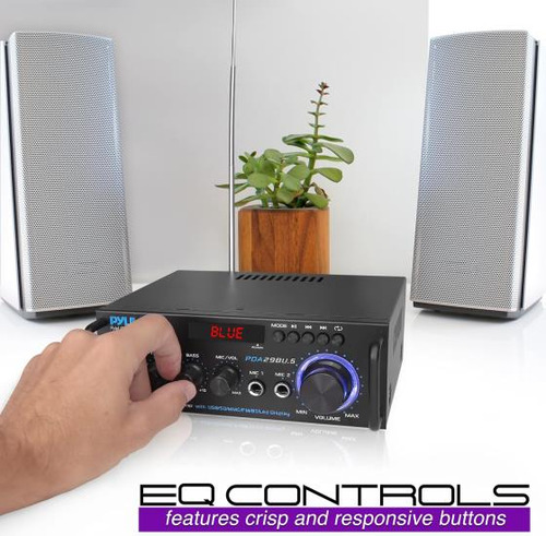Pyle Amplificador De Potencia Estéreo Bluetooth Inalámbrico