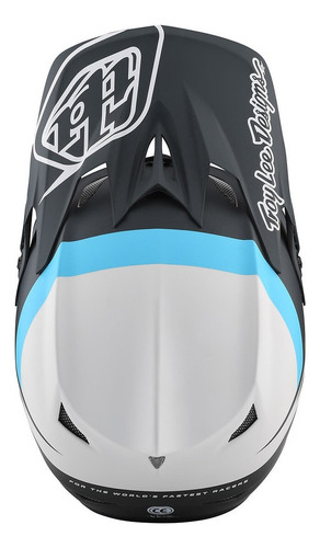 Casco Bici Troy Lee Designs D3 Fiberlite Slant Verde Color Green Talla Xl