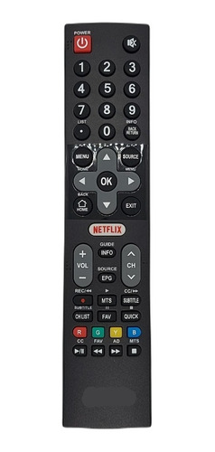 Control Remoto Para Master-g / Jvc Smartv (generico)