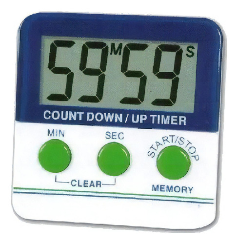 Timer Digital Luft C/ Gran Display 99min 59seg Cocina Alarma