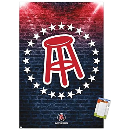 Póster De Pared Del Logo De Barstool Sports, 14.725  X...