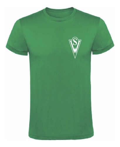 Polera Santiago Wanderers Futbol Chileno Vamos Caturro