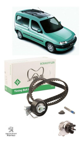 Kit Distribucion Ina + Bomba Skf Citroen Berlingo 1.4 N 8v