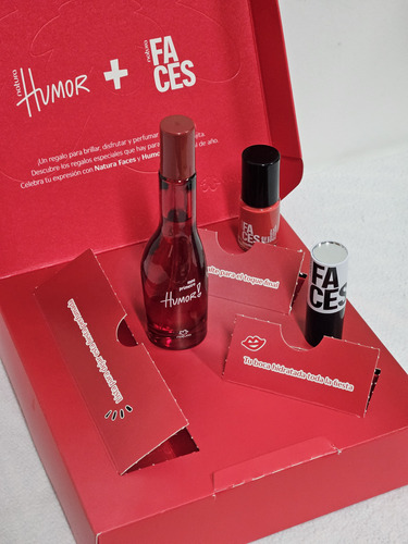 Humor Meu Primeiro Perfume 25ml + Faces Box Regalo