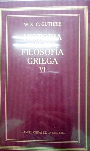  Historia De La Filosofía Griega  W.k.c.guthrie (6tomos)