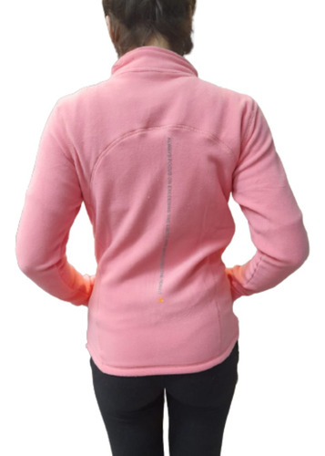 Campera Polar Deportiva Dama Rosa - Capolard Cuo S Int