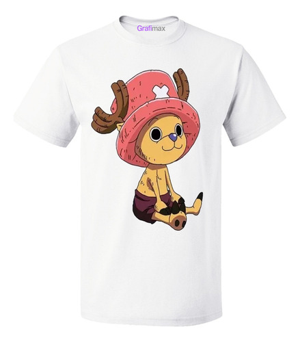 Polera Tony Tony Chopper One Piece Anime Unisex Grafimax