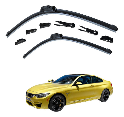 2 Plumas Limpiaparabrisas Reluvsa P/ Bmw M4 2017