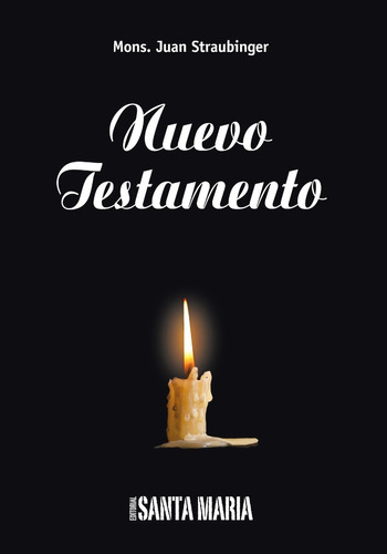 Nuevo Testamento  T.negra Rust.chico-biblia-santa Maria