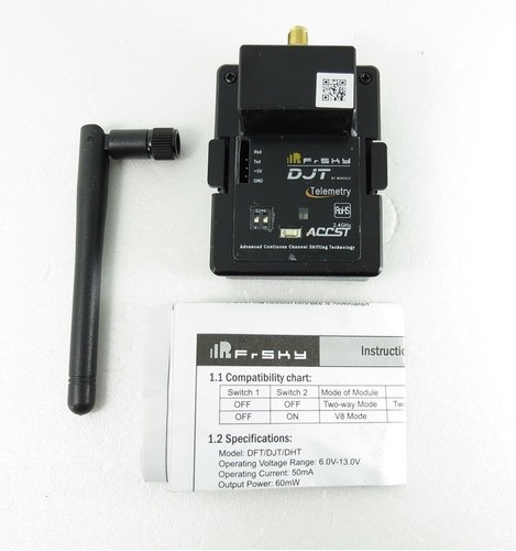 Modulo Frsky Djt 2.4ghz Radio Jr Turnigy Flysky 9x 9xr