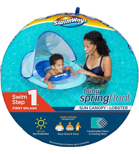 Swimways Baby Spring Float Sun Canopy