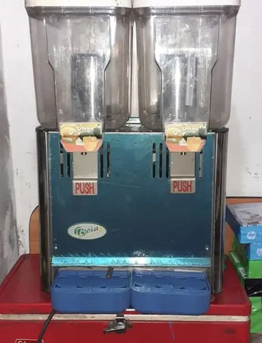 Dispensador Enfriador De Bebidas De 2 Tanques Marca Iboia.