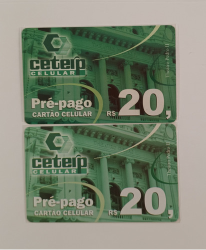 Cartão Telefônico Pré-pago. Lote 569. Pasta 36