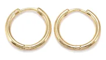 Comprar Accesorios Aros Argollas Moda Mujer Clásicas Baño 18k