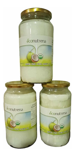 Aceite De Coco Marca Econutrena 950 Ml