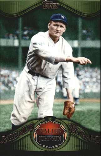 2009 Topps Legends Of The Game #lg5 Walter Johnson