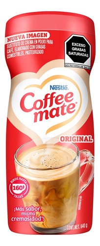 Sustituto De Crema Para Café Coffee Mate Polvo Original 640g