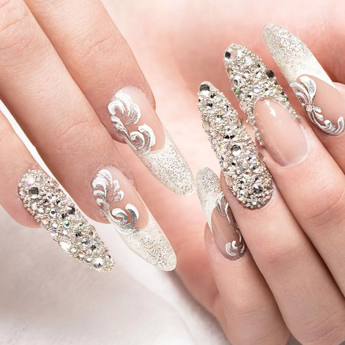 . 1440pzs Pedreria Cristal For Uñas Decoración Tornasol Ss16