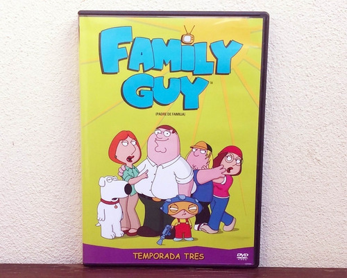 Family Guy Temporada 3 * Dvd Ind. Arg. 3 Discos * Mb Estado