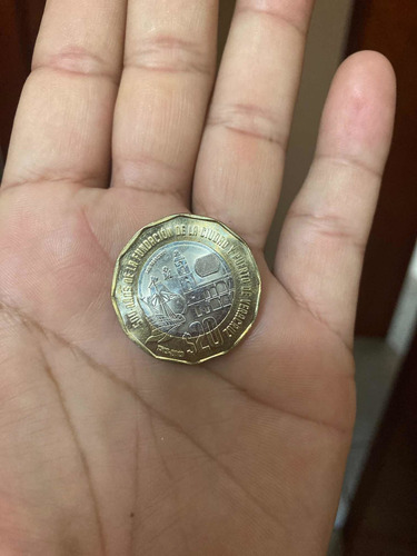 Moneda 500 Años De La Fundacion De Veracruz