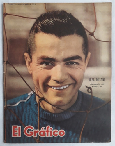 El Grafico 1353 - Abel Milone Racing Club 1945 Fs