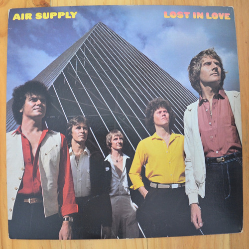 Lp Disco Vinilo Air Supply - Lost In Love Arista  Al 9530