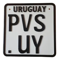 Comprar Matriculas Provisorias Para Moto En Relieve