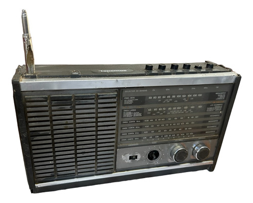 Radio Antigua Vintage Tonomac Súper Platino Con Fm 