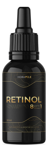 4 Frascos Retinol 8em1 Biolax Vitamina K2 Pele Sabor Sem Sabor